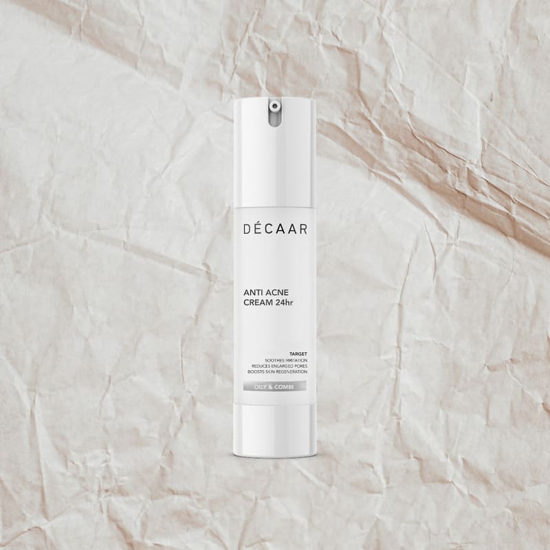 Kem trị mụn ẩn cho da dầu Decaar Anti Acne Cream 24hr